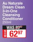 Dark & Lovely Au Naturale Dream Clean 3 In 1 Cleansing Conditioner-250ml