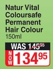 Natur Vital Coloursafe Permanent Hair Colour-150ml