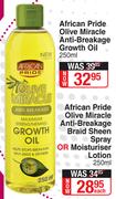 African Pride Olive Miracle Anti Breakage Growth Oil-250ml