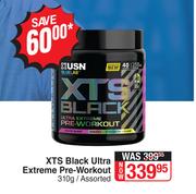 USN XTS Black Ultra Extreme Pre Workout Assorted-310g