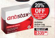 Antistax Active Leg 60 Film Coated Tablets