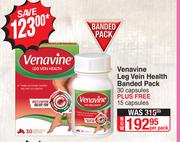 Venavine Leg Vein Health Banded Pack 30 Capsules Plus Free 15 Capsules-Per Pack