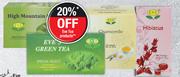 Eve High Mountain Green Tea 20 Sachets