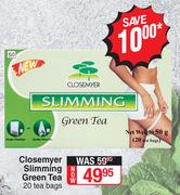 Closemyer Slimming Green Tea 20 Teabags