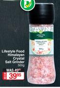 1Lifestyle Food Himalayan Crystal Salt Grinder-500g