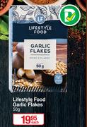 Lifestyle Food Garlic Flakes-50g Each