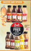 Lifestyle Food Sauces Or Syrups Assorted-375ml Each