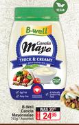 B-Well Canola Mayonnaise Assorted-740g 