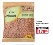 Gaby's Raw Almonds-1kg