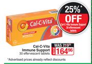 Cal-C-Vita Immune Support-30 Effervescent Tablets 