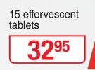 Panado-15's Effervescent Tablets