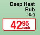 Deep Heat Rub-35g Each