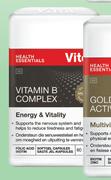 Vital Vitamin B Complex Energy & Vitality-60 Softgel Capsules