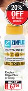 Zinplex Triple Plus-30's Tablets