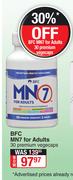 BFC MN7 For Adults-30 Premium Vegcaps