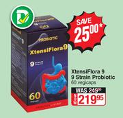 XtensiFlora 9 9 Strain Probiotic-60 Vegicaps