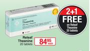 Releaf Theanine-20 Tablets Each