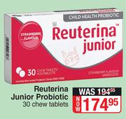 Reuterina Junior Probiotic-30 Chew Tablets