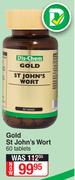Gold St John's Wort-60 Tablets