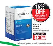 Vitaforce Nutri-B Stress-60 Film Coated Tablets
