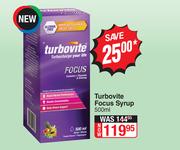 Turbovite Focus Syrup-500ml