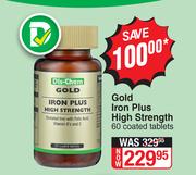 Gold Iron Plus High Strength-60 Coated Tablets