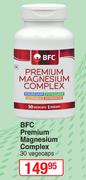 BFC Premium Magnesium Complex-30 Vegecaps