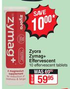 Zyora Zymag+ Effervescent-10 Effervescent Tablets