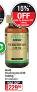 Gold Co-Enzyme Q10 160mg-60 Capsules
