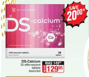 DS-Calcium Assorted-30 Effervescent Tablets