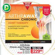 ArthrAway Chronic Joint Therapy Value Pack-90 Tablets+90 Tablets 