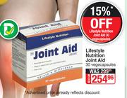 Lifestyle Nutrition Joint Aid-30 Vegecapsules