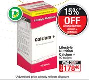 Lifestyle Nutrition Calcium Plus-90 Tablets