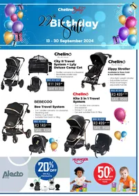 Chelino Baby : 29th Birthday Sale (13 September - 30 September 2024)