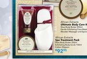African Extracts Spa Treatment Pack