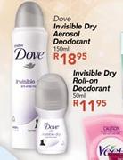 Dove Invisible Dry Aerosol Deodorant-150ml