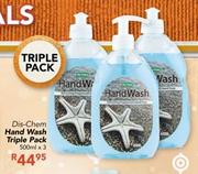 Dis Chem Hand Wash Triple Pack-500mlx3