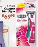 Schick Quattro Trim Style