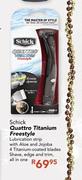 Schick Quattro Titanium Freestyle