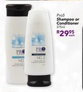 Pro5 Shampoo Or Conditioner-375ml Each