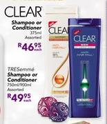 Clear Shampoo Or Conditioner-375ml Each  