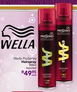 Wella Proseries Hairspray-400ml Each