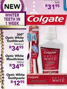 Colgate Optic White Toothpaste