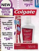 Colgate optic White Mouthrinse-500ml