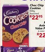 Cadbury Choc Chip Cookies-500g Each