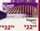 Cadbury Fingers-125g