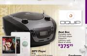Douip Beat Box Portable Radio CD/mp3 Player