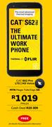 CAT S62 Pro LTE/HD Voice Smartphone-On MTN Mega Talk/Gigs XS