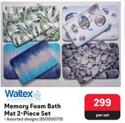 Waltex Memory Foam Bath Mat 2-Piece Set 850000179-Per Set