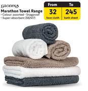 Glodina Marathon Towel Range (Face Cloth)